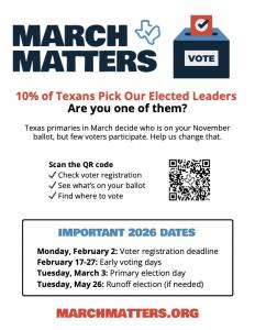 March Matters Flyer