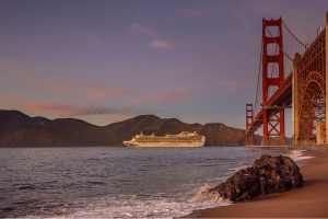After a decade of proven success in reducing the risk of ship strikes and improving coastal air quality, the Protecting Blue Whales and Blue Skies (BWBS) program is expanding participation to cruise lines - some of the most visible and fastest-moving ships on the West Coast cruise lines are some of the most visible and fastest-moving ships on the West Coast.