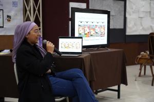 Workshop on integrating augmented reality into design thinking to build students’ creativity, problem-solving and technology fluency.