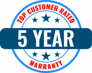 Our 5-Year Warranty Guarantee