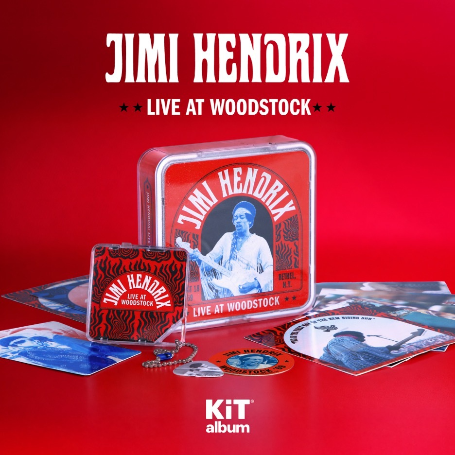Jimi Hendrix's Live At Woodstock Arrives as a KiTalbum Ahead of t