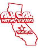 All Cal Moving Systems logo, representing professional and reliable moving services in Visalia, California.