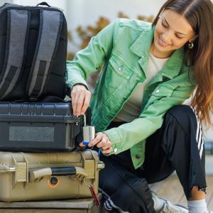 BenjiLock TIME Best Inventions 2025 winner stainless steel fingerprint padlock securing instrument case biometric security for musicians