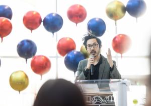 Group photo after signing