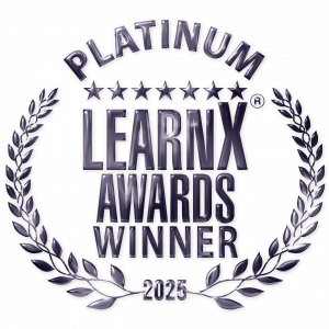 LearnX Platinum Award 2025