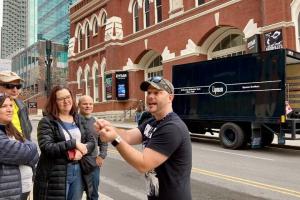 A walking tour of Nashville Adventures deep in music city.