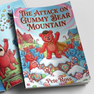 A new rhyming picture book for toddlers is using the colourful world of gummy bears to explore one of the biggest lessons of all: how kindness and bravery can bring people together The Attack on Gummy Bear Mountain