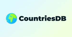 CountriesDB logo for a global country and subdivision data platform