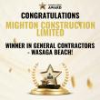 Mighton Construction Limited Receives 2026 Canadian Choice Award for General Contractors in Wasaga Beach
