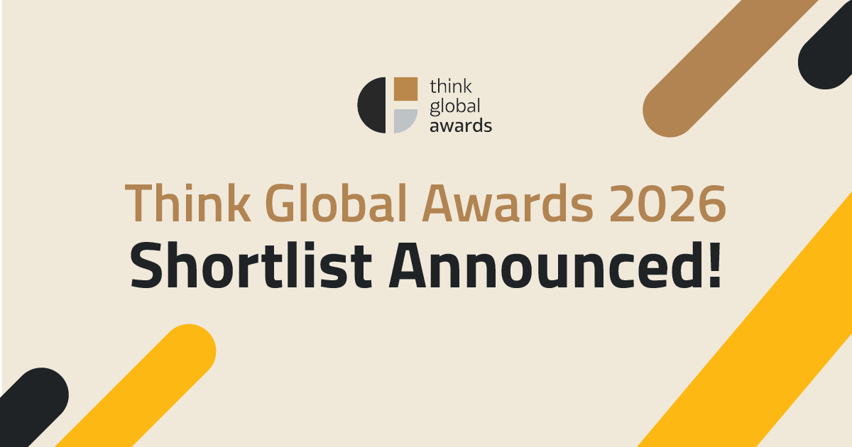 Think Global Awards Announces 2026 Shortlist