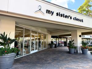 My Sister's Closet and Well Suited Newport Beach Consignment Shopping Storefront