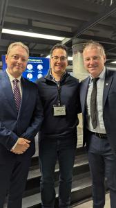 CEO of Cyphercor Diego Matute meets with Ontario government officials