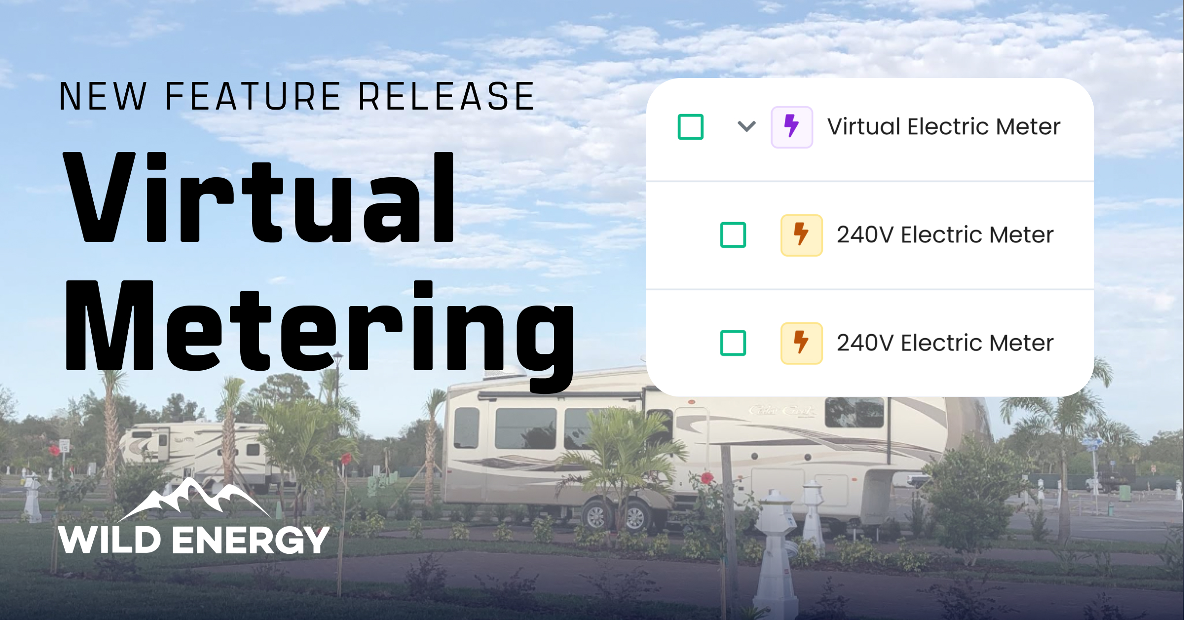 Wild Energy Launches ‘Virtual Metering’ to Enable Aggregated Utility Metering
