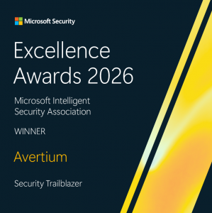 Avertium MSFT Excellence Winner