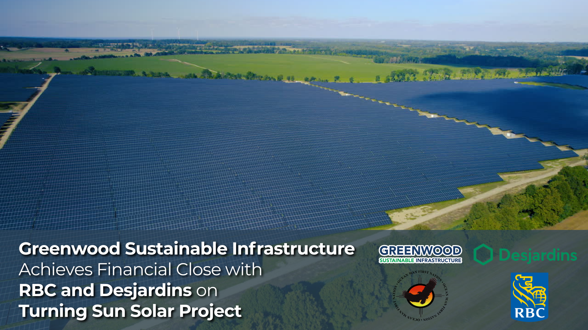GSI Achieves Financial Close on $200 million Facility for its 100 MWac Turning Sun Solar Project