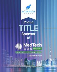 MTW Dubai '26 Title Sponsor image - Blue Goat Cyber