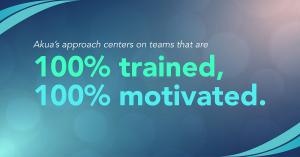 100% trained, 100% motivated