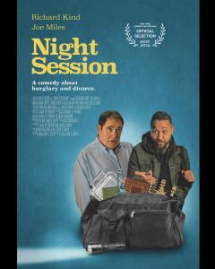 2 men on a film poster