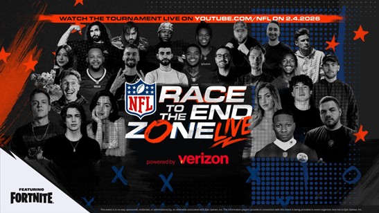 NFL Race to the End Zone LIVE Powered by Verizon Comes to San Francisco During Super Bowl LX Week