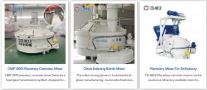 top manufacturer of planetary concrete mixers in China