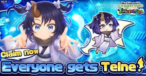 Claim now! Everyone gets “Telne!”