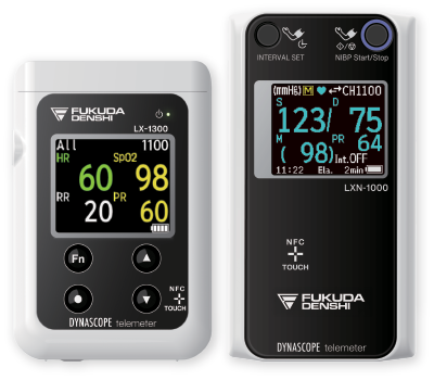 Fukuda Denshi USA Announces the Launch of the LX-1300 Telemetry Transmitter and LXN-1000 NIBP Monitor