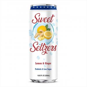 Lemon Ginger Pre-Biotic Low Sugar