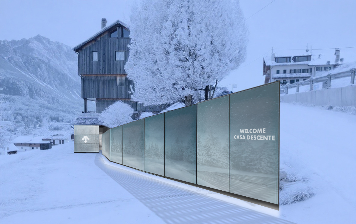 DESCENTE to open CASA DESCENTE in Cortina, Italy Limited-Period Opening of House of DESCENTE, CASA DESCENTE