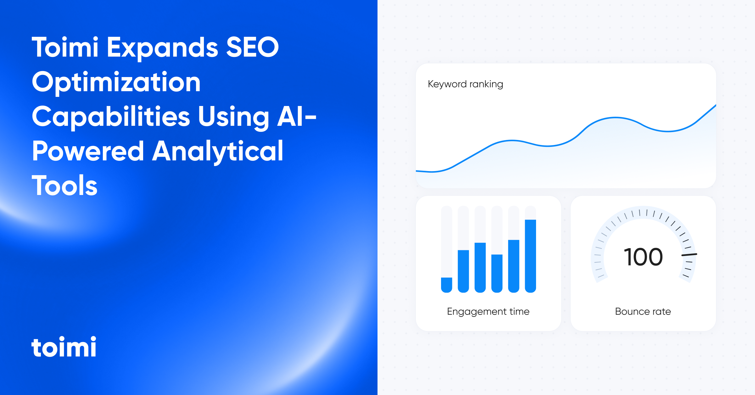 Toimi Expands SEO Optimization Capabilities Using AI-Powered Analytical Tools