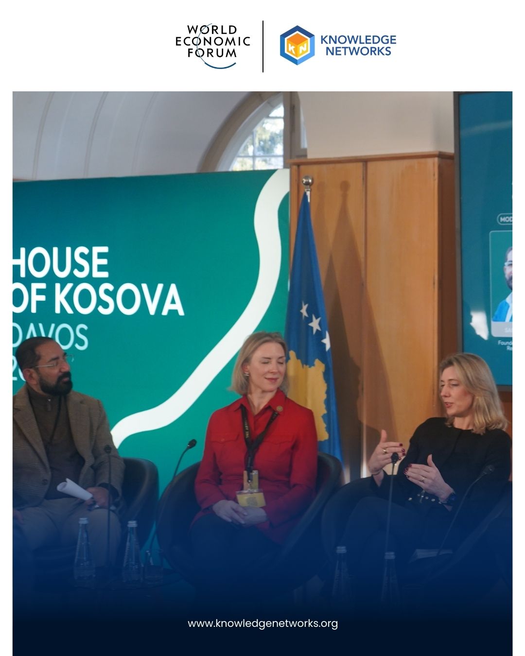 Knowledge Networks Convenes Global Leaders in WEF, Davos Annual Meetings to Advance Responsible AI Governance