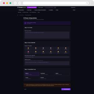 Dreamspoken - Screenshot AI Dream Interpretation