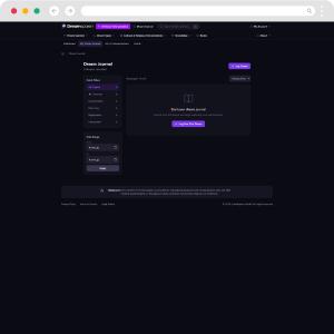 Dreamspoken - Screenshot Dream Journal