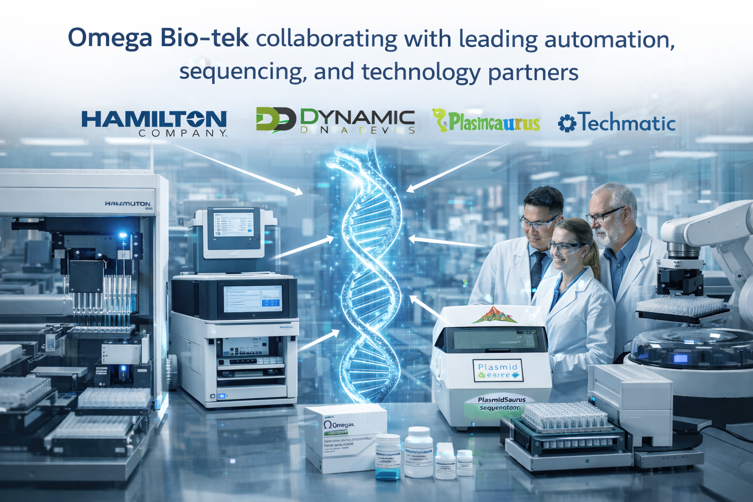 Omega Bio-tek Showcases Strategic Automation Partnerships and New Workflow Innovations at SLAS 2026