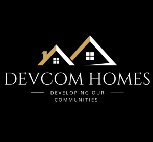 Official logo of DevCom Homes, a Collingwood-based real estate development company led by Trevor Hough.