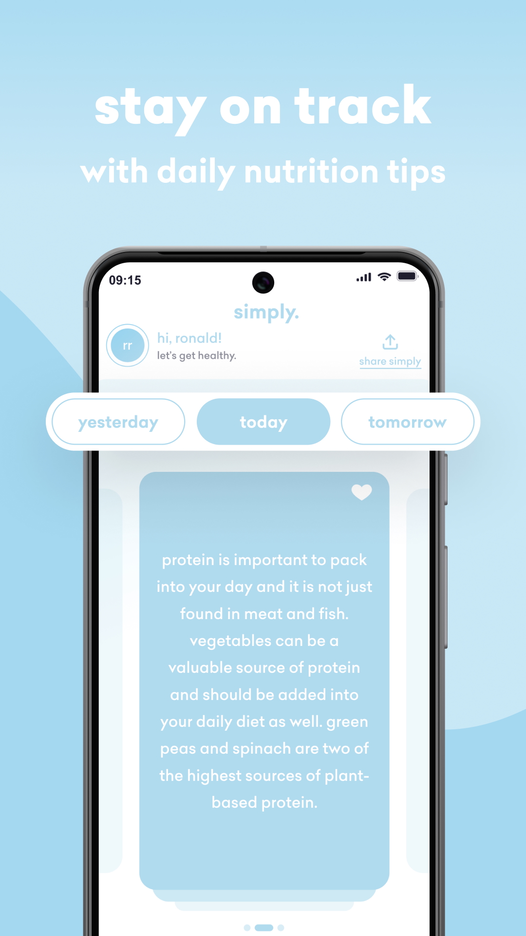 simply Announces Relaunch of Its Subscription Nutrition App