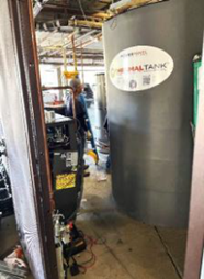 Thermal Tank in MDU install