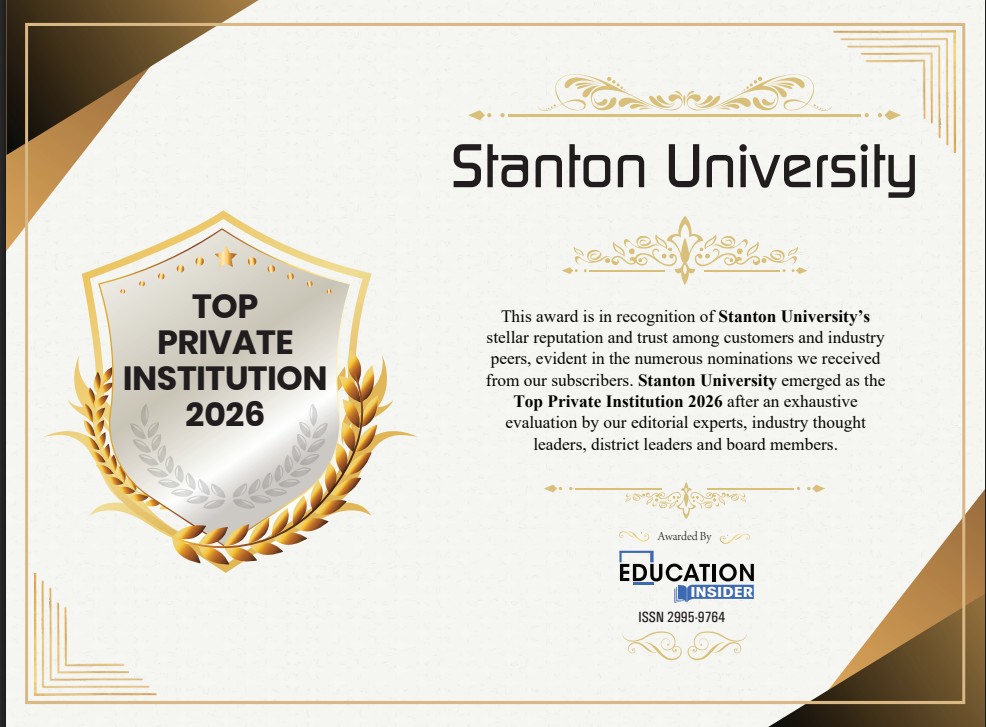 Stanton University Named Top Private Institution for 2026 for its Commitment to Debt-Free Education and Public Service