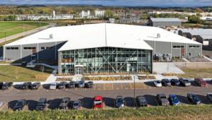 Wick Buildings new headquarters and production facility in Mazomanie, Wisconsin.