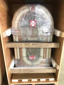 Craters & Freighters Austin team packing antiques, artwork and furniture for secure winter shipping.