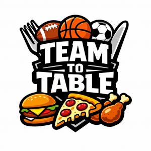 Team to Table youth sports dining guide logo