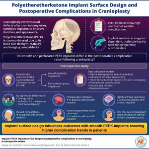 Polyetheretherketone (PEEK) cranioplasty implant subtypes