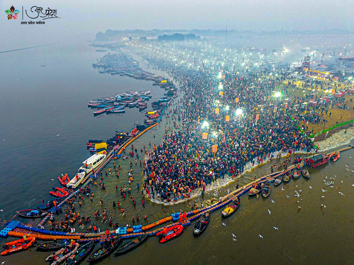 Uttar Pradesh Tourism Strengthens Pilgrim Support at Magh Mela in Prayagraj