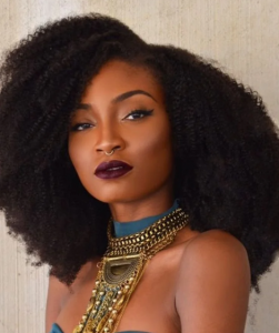 kinky wig for black women.