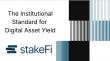 stakeFi Launches v1 Platform, Setting a New Standard for Institutional Digital Asset Yield