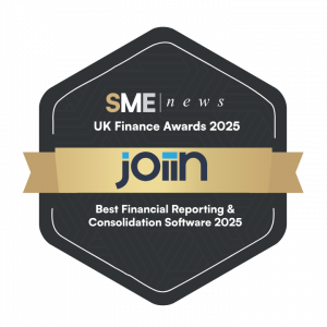 Joiin Named Best Financial Reporting & Consolidation Software at SME News Finance Awards 2025 10 SME News - Finance Awards 2025 Joiin