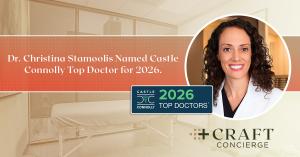 Dr. Christina Stamoolis, MD, Medical Director at Craft Concierge Tampa, recognized as a Castle Connolly Top Doctor for 2026, marking four consecutive years of national clinical excellence in personalized primary care.