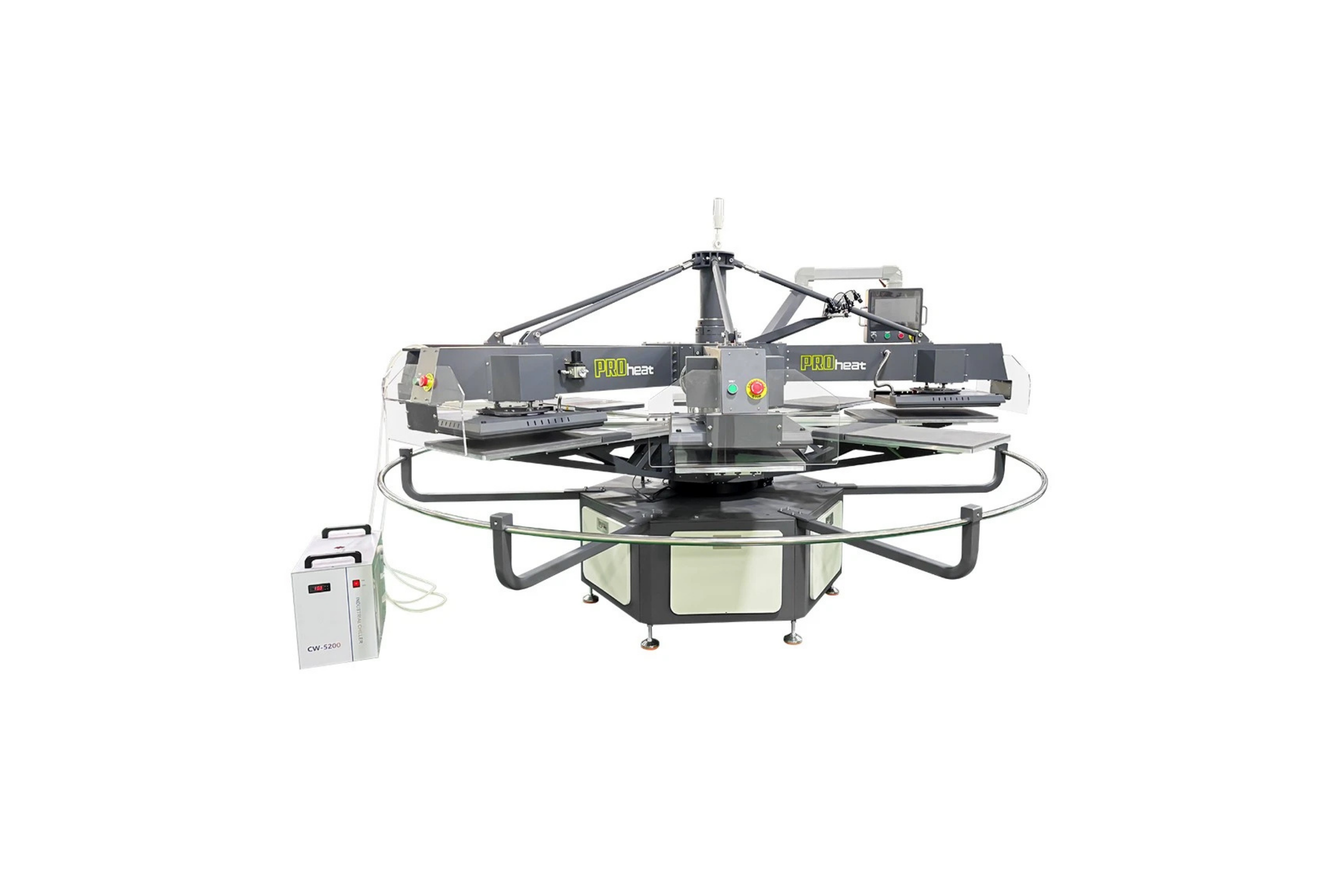 Microtec Announces Availability of X8 Automated DTF Carousel Heat Press