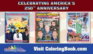 Shop the 250th Collection! Bold Presidential Posters, Trendy Notebooks & Creative Coloring Books Celebrate America!