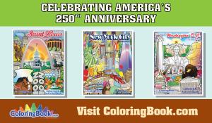 Shop the 250th Collection! Bold Presidential Posters, Trendy Notebooks & Creative Coloring Books Celebrate America!