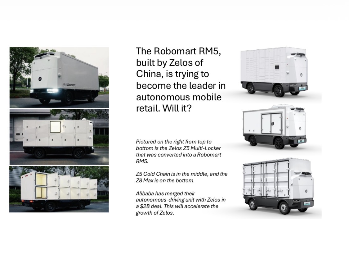 Independent Analysis on Autonomous Mobile Retail Platform Development
